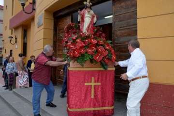 Misa y procesión del Sagrado Corazón de Jesús en La Garita (Foto Francisco Javier Santana)